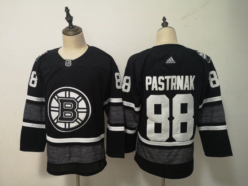 2019 Boston Bruins Black #88 PASTRNAK All Star NHL Jersey