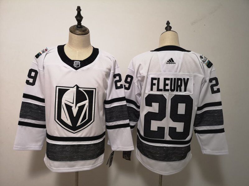 2019 Vegas Golden Knights White #29 FLEURY All Star NHL Jersey