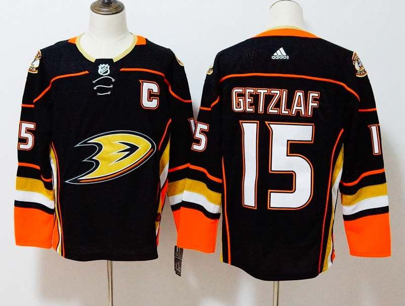 Anaheim Ducks Black #15 GETZLAF NHL Jersey