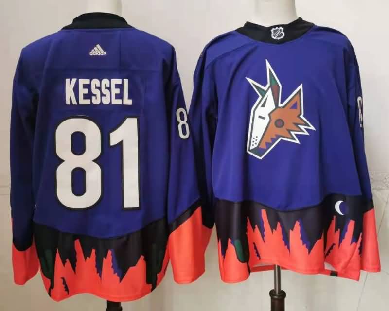 Arizona Coyotes Purple #81 KESSEL NHL Jersey