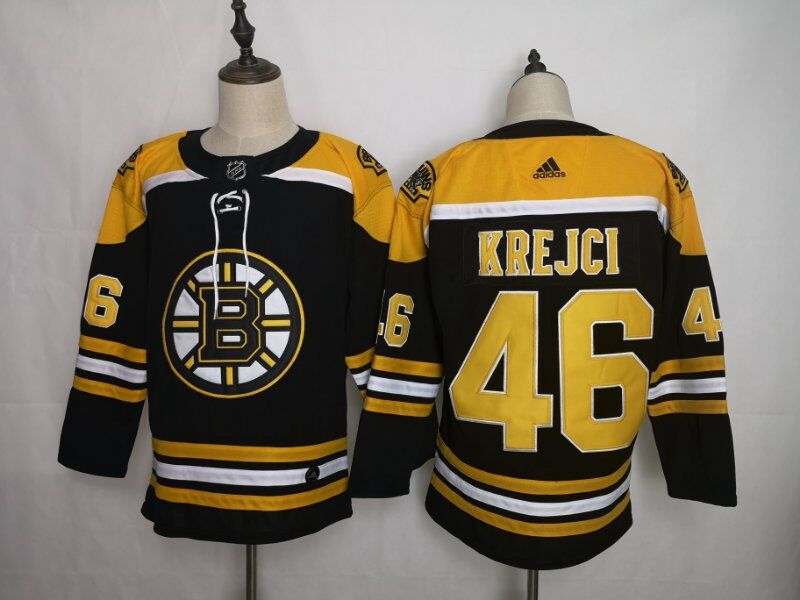 Boston Bruins Black #46 KREJCI NHL Jersey