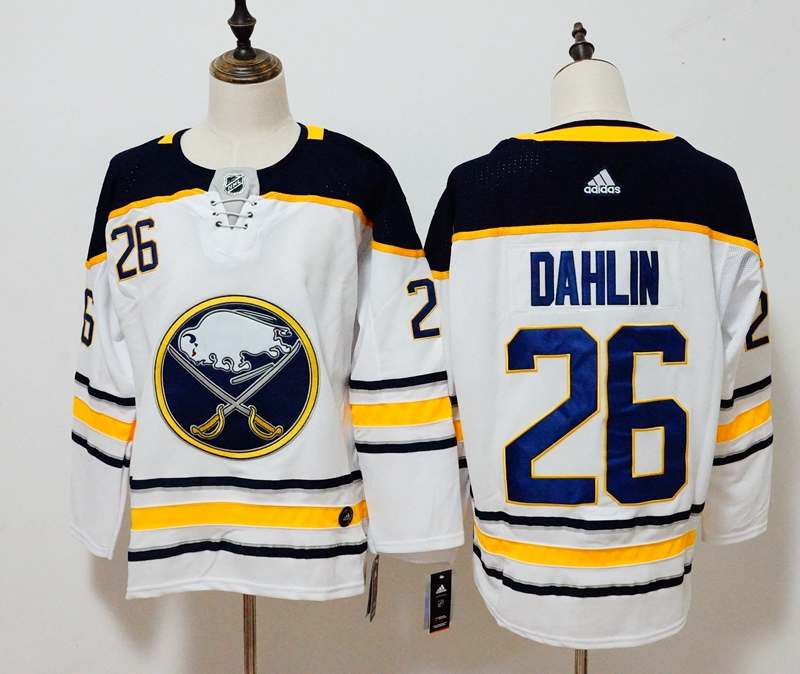 Buffalo Sabres White #26 DAHLIN NHL Jersey