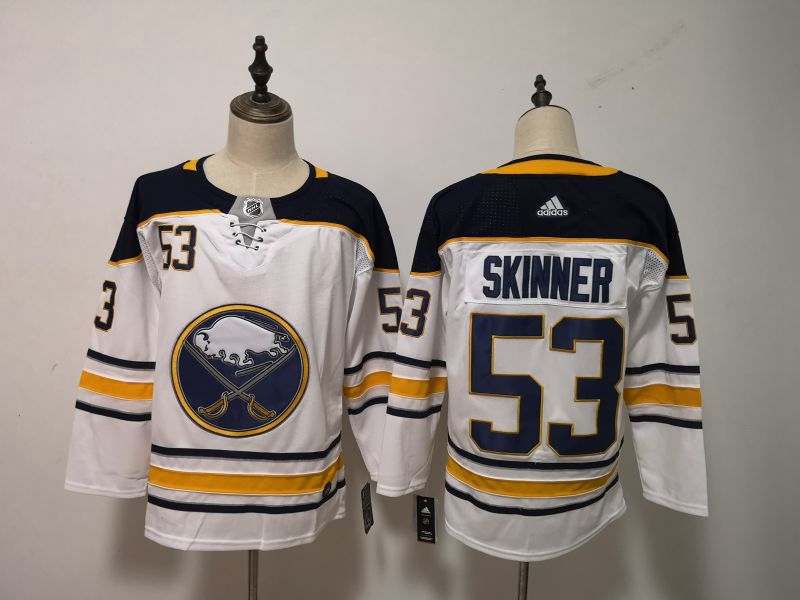 Buffalo Sabres White #53 SKINNER NHL Jersey