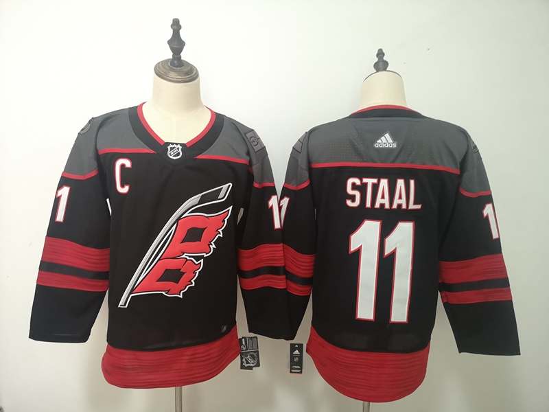 Carolina Hurricanes Black #11 STAAL NHL Jersey