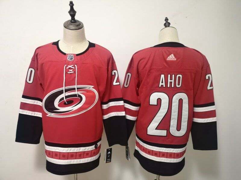 Carolina Hurricanes Red #20 AHO NHL Jersey