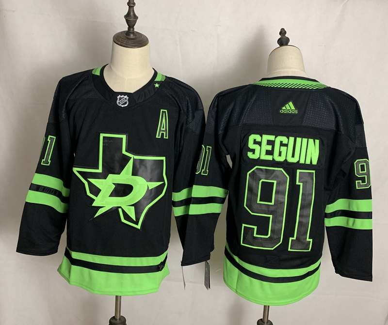 Dallas Stars Black #91 SEGUIN NHL Jersey