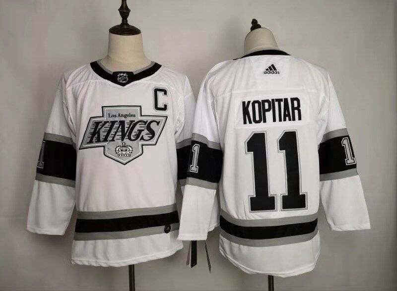 Los Angeles Kings White #11 KOPITAR Classics NHL Jersey