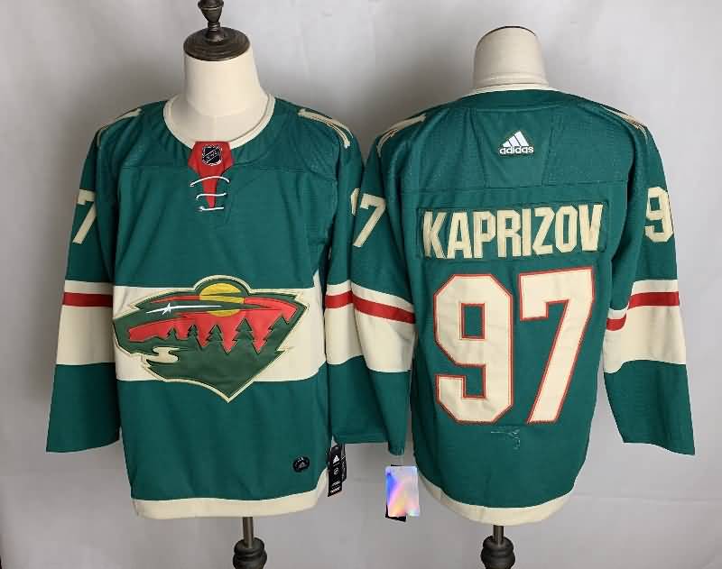 Minnesota Wild Green #97 KAPRIZOV NHL Jersey