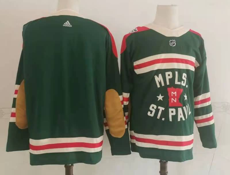 Minnesota Wild Green NHL Jersey Custom 02
