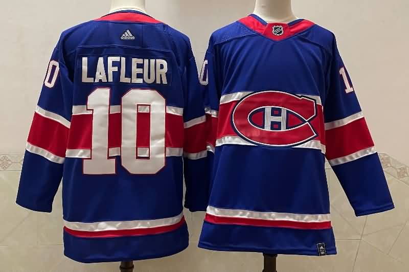 Montreal Canadiens Blue #10 LAFLEUR Classica NHL Jersey