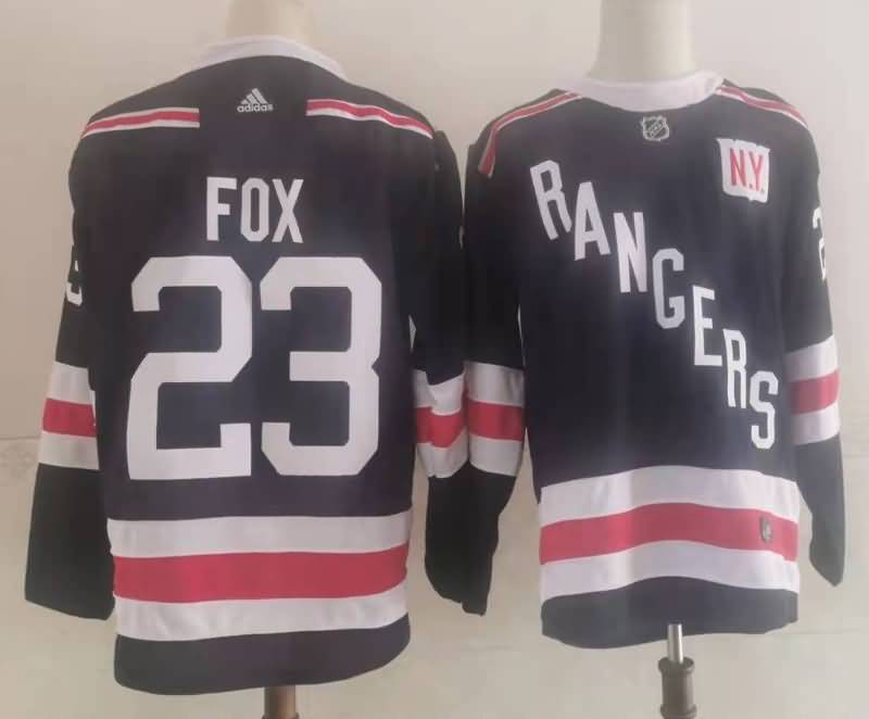 New York Rangers Dark Blue #23 FOX NHL Jersey