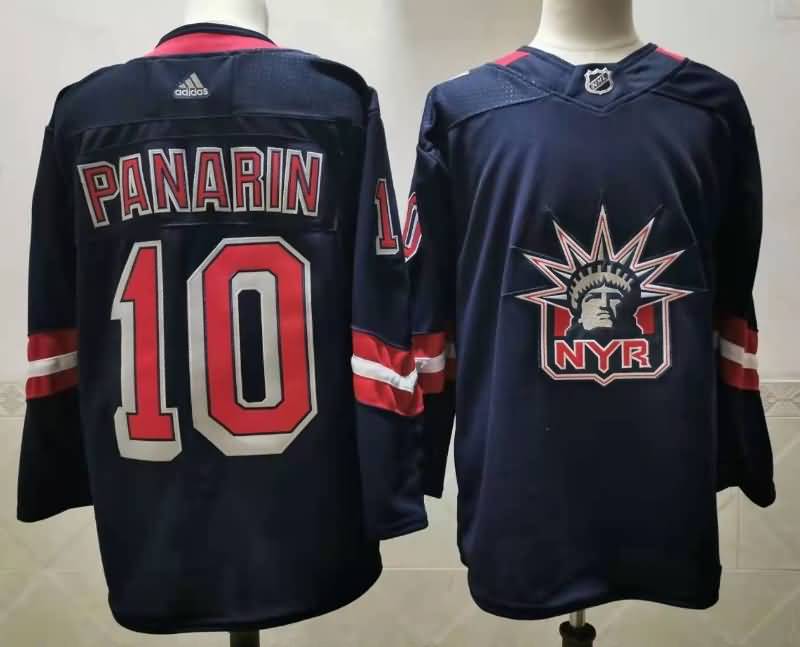 New York Rangers Dark Blue #10 PANARIN Classics NHL Jersey