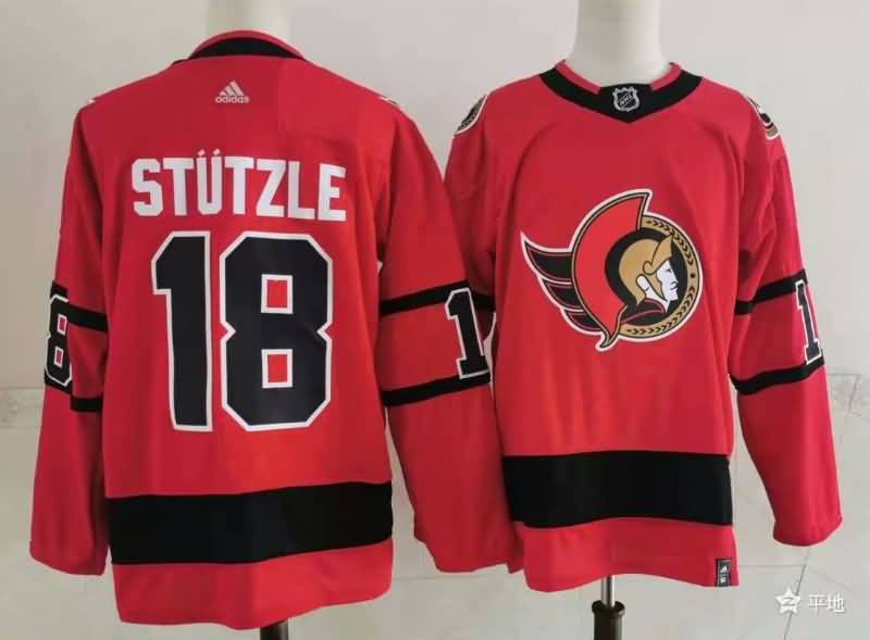 Ottawa Senators Red #18 STUTZLE NHL Jersey