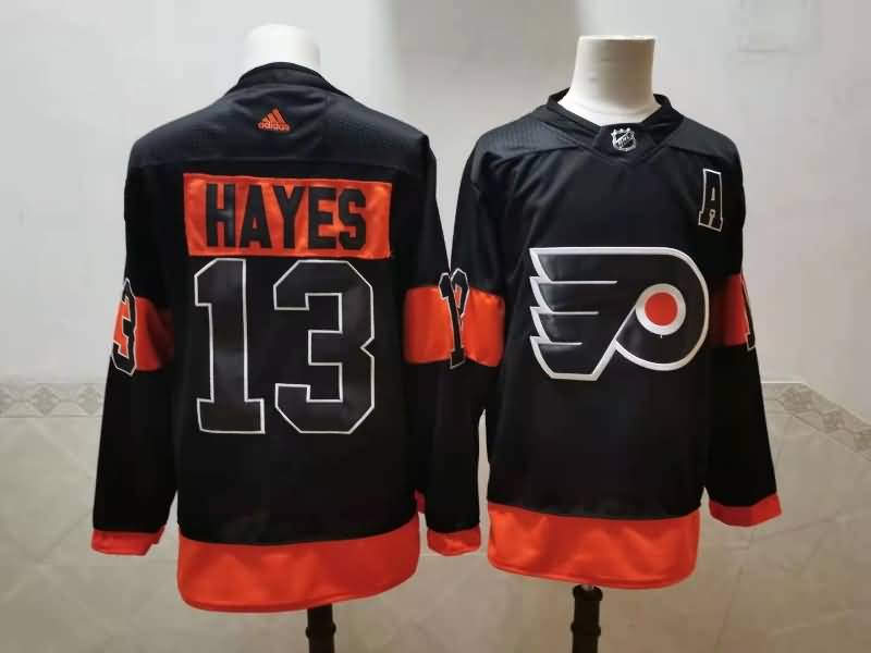 Philadelphia Flyers Black #13 HAYES NHL Jersey