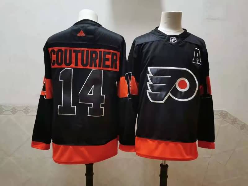 Philadelphia Flyers Black #14 COUTURIER NHL Jersey