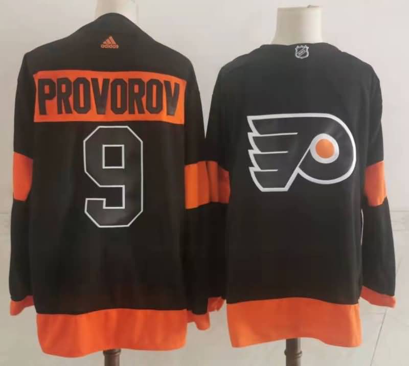 Philadelphia Flyers Black #9 PROVOROV NHL Jersey