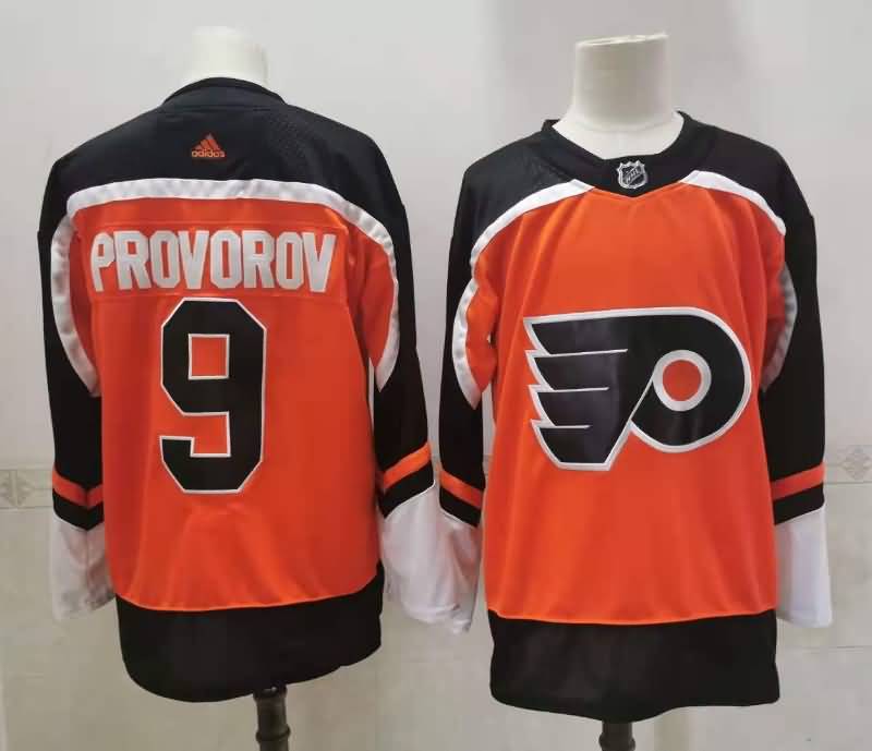 Philadelphia Flyers Orange #9 PROVOROV NHL Jersey