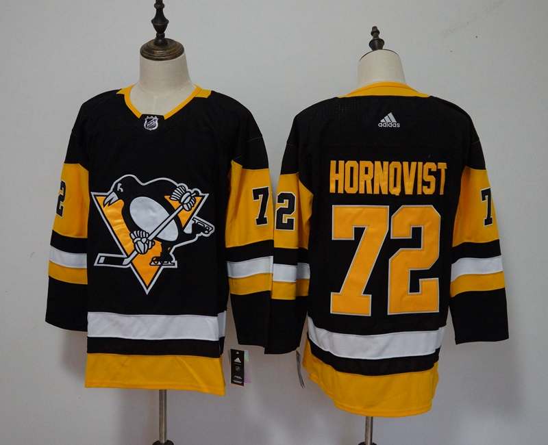 Pittsburgh Penguins Black #72 HORNOVIST NHL Jersey