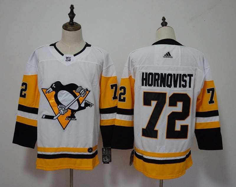 Pittsburgh Penguins White #72 HORNOVIST NHL Jersey