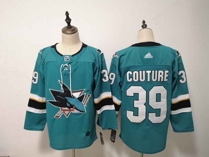 San Jose Sharks Blue #39 COUTURE NHL Jersey