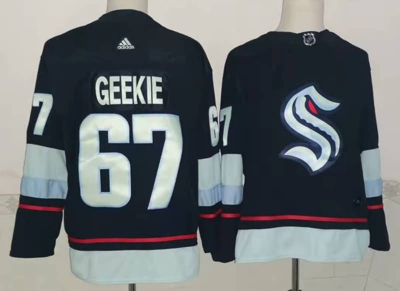 Seattle Kraken Dark Blue #67 GEEKIE NHL Jersey