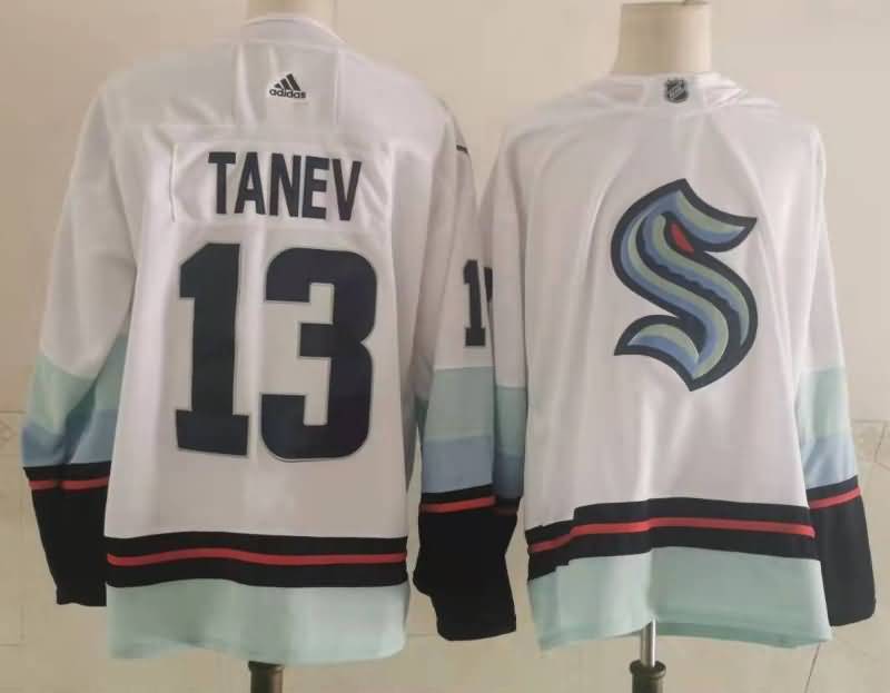 Seattle Kraken White #13 TANEV NHL Jersey