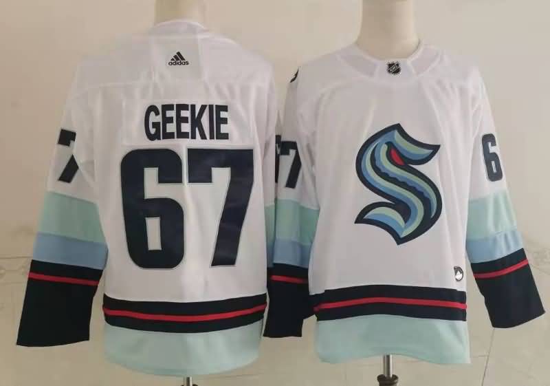 Seattle Kraken White #67 GEEKIE NHL Jersey