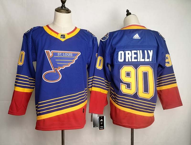 St Louis Blues Blue #90 OREILLY Classics NHL Jersey