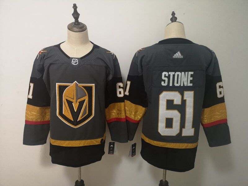 Vegas Golden Knights Grey #61 STONE NHL Jersey