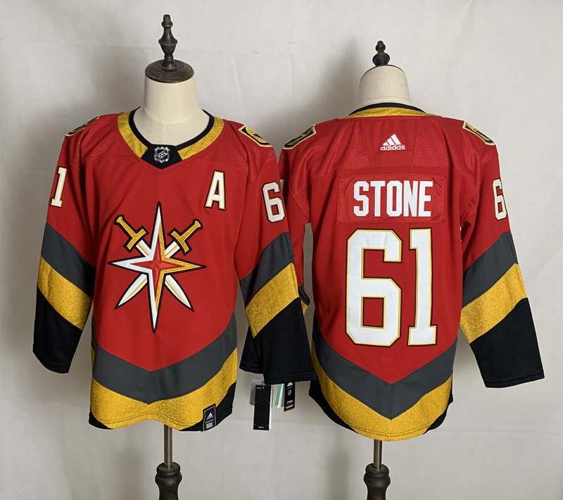 Vegas Golden Knights Red #61 STONE NHL Jersey