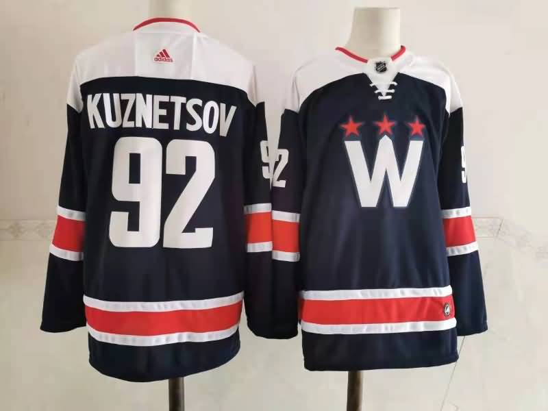 Washington Capitals Dark Blue #92 KUZNETSOV NHL Jersey 02