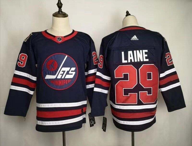 Winnipeg Jets Dark Blue #29 LAINE Classics NHL Jersey