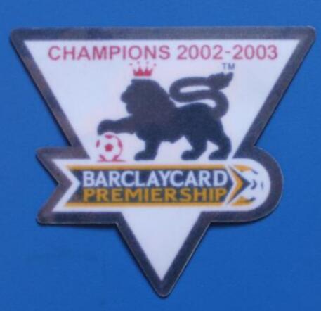 Manchester United 2002/03 Premier League Champion Patch