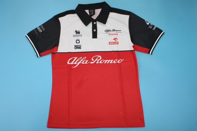 AAA Quality Alfa Romeo 2021 Red Polo Soccer T-Shirt
