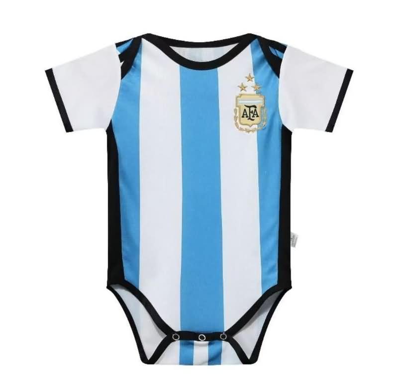 Baby - Argentina 2022 Home 3 Stars Soccer Jerseys