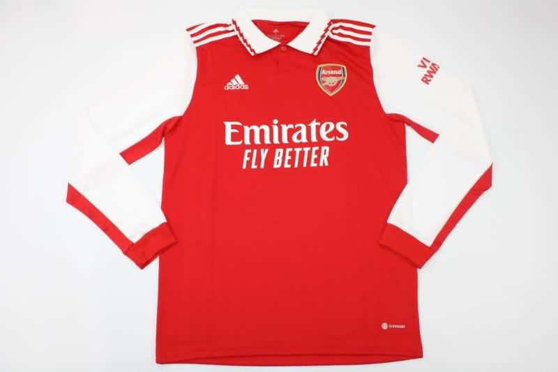 AAA Quality Arsenal 22/23 Home Long Slevee Soccer Jersey