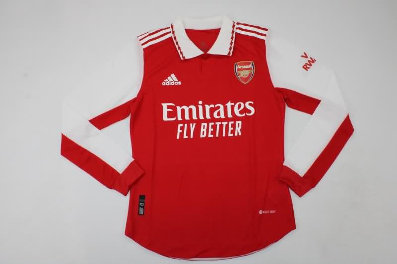AAA Quality Arsenal 22/23 Home Long Slevee Soccer Jersey(Player)
