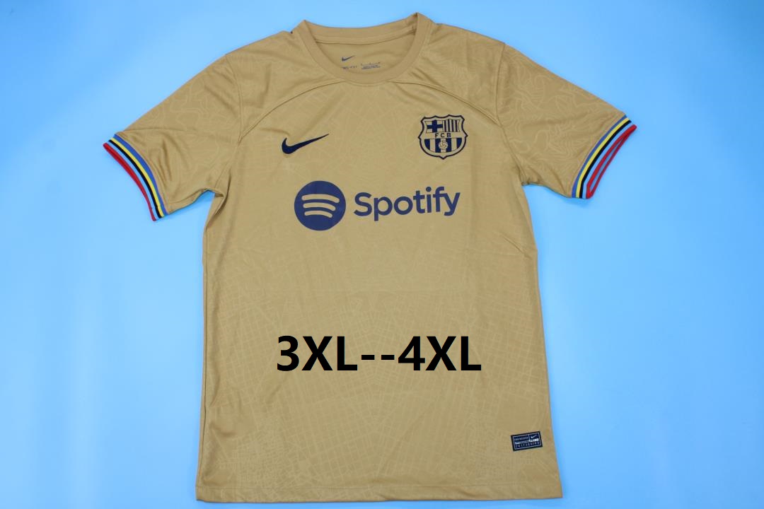 AAA Quality Barcelona 22/23 Away Soccer Jersey(Big Size)