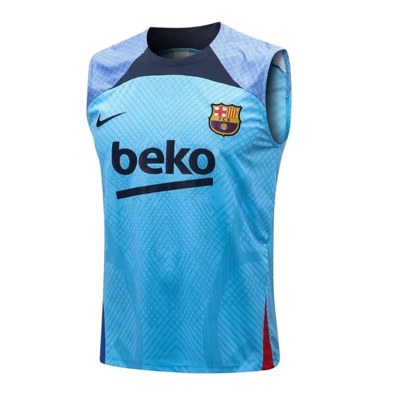 AAA Quality Barcelona 22/23 Blue Vest Soccer Jersey