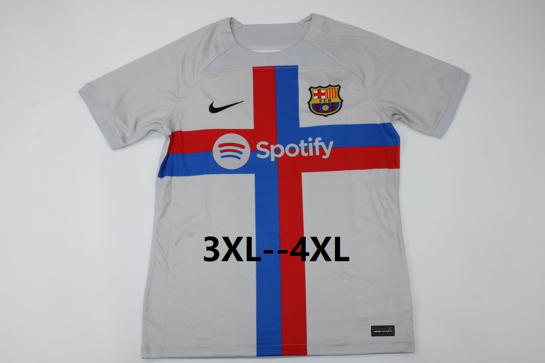 AAA Quality Barcelona 22/23 Third Soccer Jersey (Big Size)