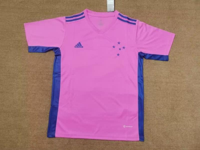 AAA Quality Cruzeiro 2022 Pink Soccer Jersey