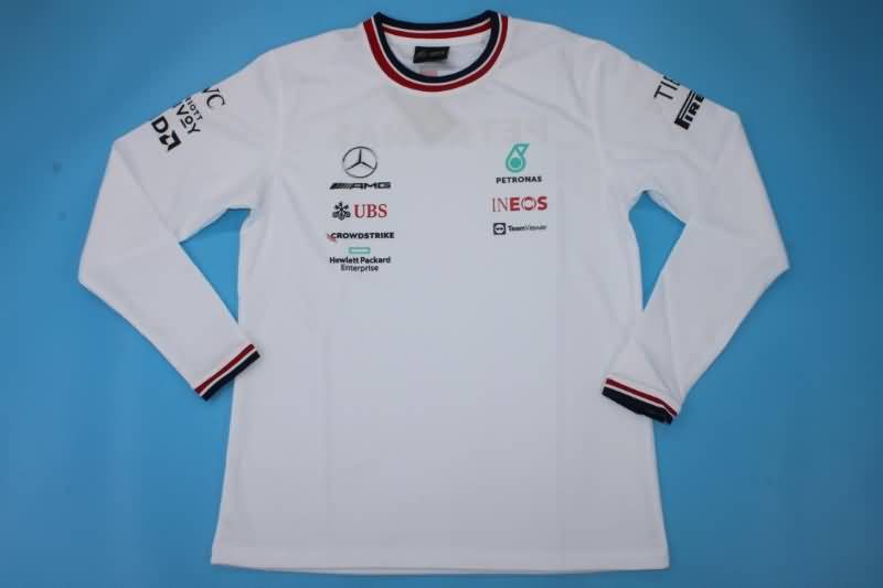 AAA Quality Mercedes 2022 Training Long Sleeve Jersey 02