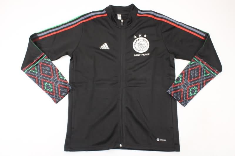 AAA Quality Ajax 22/23 Black Soccer Jacket