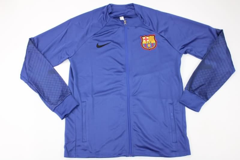 AAA Quality Barcelona 22/23 Bllue Soccer Jacket