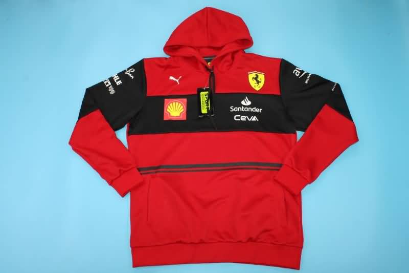 AAA Quality Ferrari 22/23 Red Soccer Hoodie