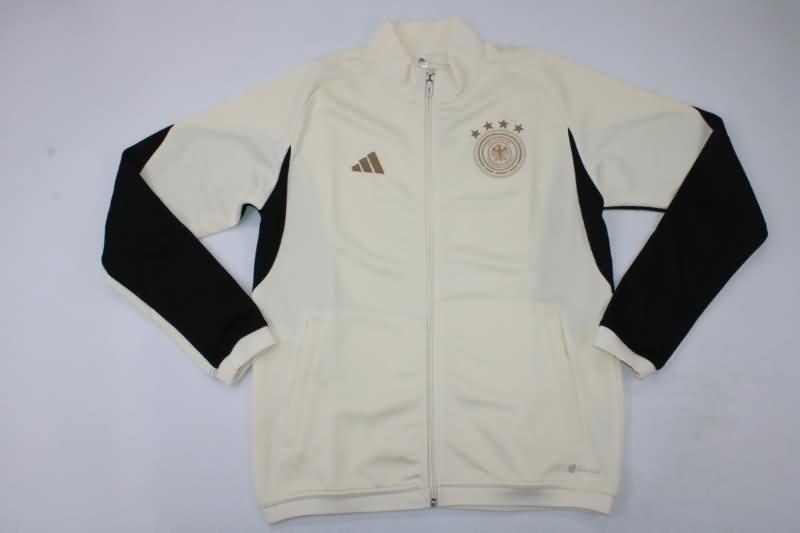 AAA Quality Germany 2022 White Soccer Jacket