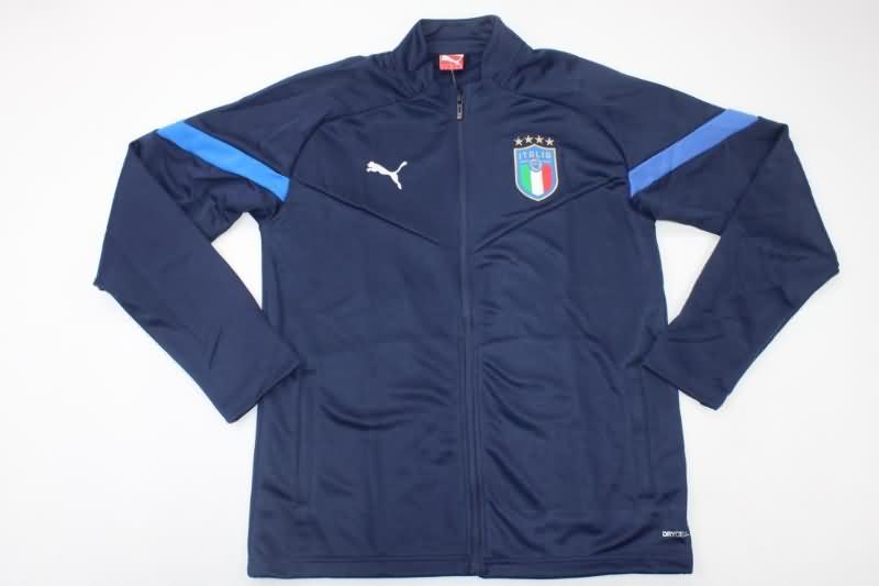 AAA Quality Italy 2022 Dark Blue Soccer Jacket