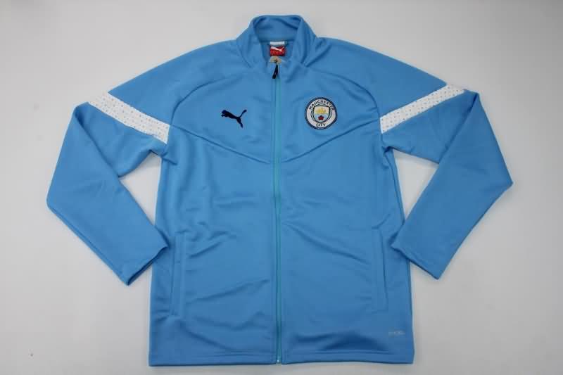 AAA Quality Manchester City 22/23 Blue Soccer Jacket