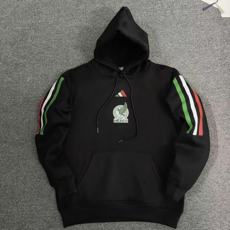 AAA Quality Mexico 2022 Black Soccer Hoodie