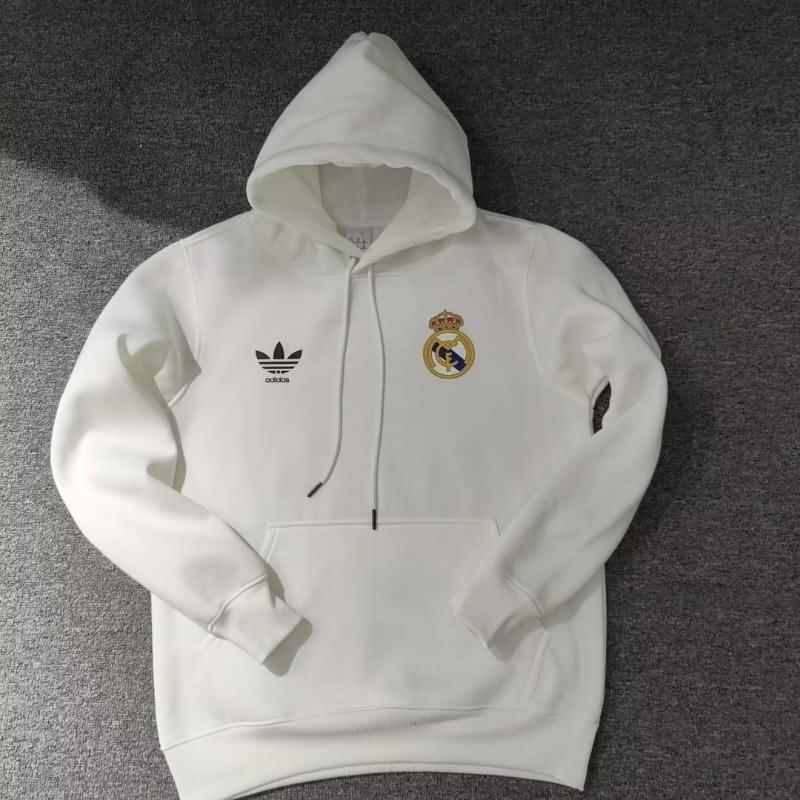 AAA Quality Real Madrid 2022 White Soccer Hoodie
